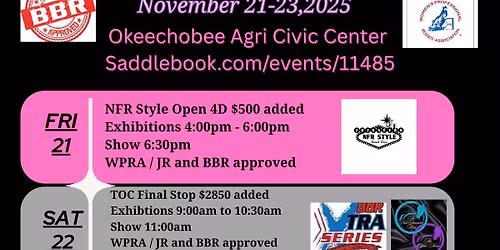 2025 SEFBR Tour of Champions Final Stop, Kick off to 2026, BBR XTRA $5600 added