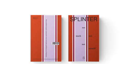 Splinter Issue Five  Launch
