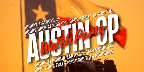 Andretti Durham Austin Grand Prix Watch Party W\/ Bingo!