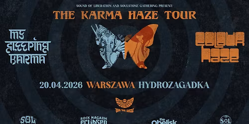 My Sleeping Karma, Colour Haze \u2022 20.04 \u2022 Warszawa, Hydrozagadka