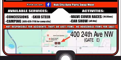 Hub City Auto Parts Swap Meet & Car Show