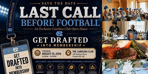 Last Call Before Football