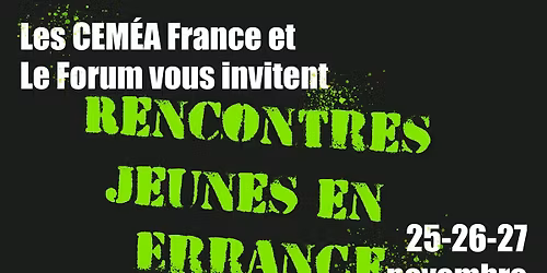 Rencontres Jeunes en errance