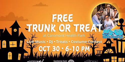 \ud83c\udf83\ud83d\udc7b Trunk or Treat + 90s Concert at CaroMont Health Park