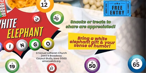 White Elephant Bingo