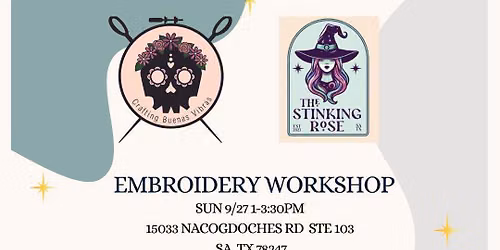 Embroidery Workshop