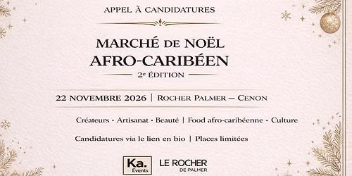 \ud83c\udf84\u2728 Le March\u00e9 de No\u00ebl Afro-Carib\u00e9en au Rocher de Palmer \ud83c\udf85\ud83c\udffe\ud83c\udf81\ud83c\udf1f