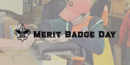 Merit Badge Day at the Printing Museum - Sat, Aug 8, 2026