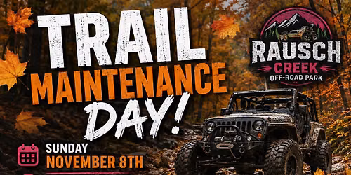 Trail Maintenance Day at Rausch Creek
