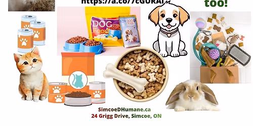 Holiday Pet Food Drive