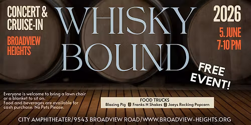 FREE Concert & Cruise-In featuring Whiskey Bound