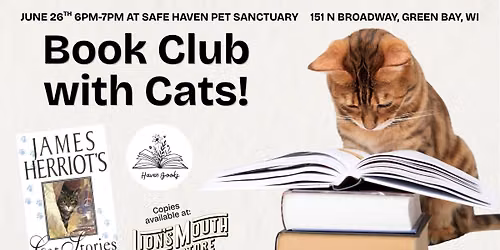 Book Club With Cats! 6\/26\/26 \ud83d\udc08\u200d\u2b1b\ud83d\udcd6\ud83d\udcda