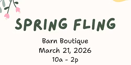 \ud83d\udc90 Spring Fling at BB \ud83d\udc90