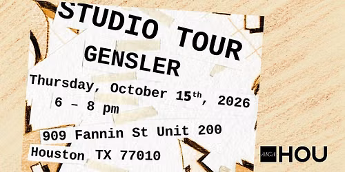 Gensler Studio Tour 2026