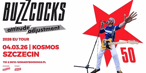 BUZZCOCKS \/ 04.03.26 \/ Kosmos, Szczecin
