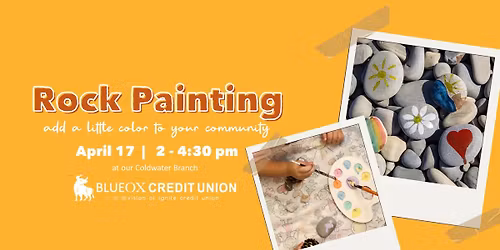 Coldwater Rock Painting Day