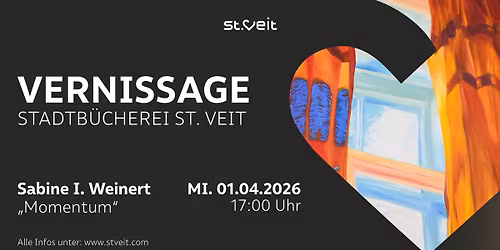 \ud83c\udf1f\ud83c\udfa8\ud83e\udd42 VERNISSAGE \u201eMOMENTUM\u201c