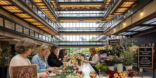 Spring Flower Arranging Workshop with Enchanted Blossoms at Bar Bella