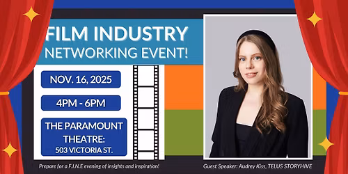Film Industry Networking Event - STORYHIVE Funding