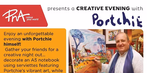 a CREATIVE EVENING with PORTCHIE
