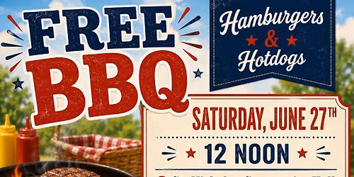 FREE BBQ St. Nicholas Community Hall