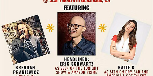 5th Annual Comedy for Sobriety Show on Sept 26 at Star Theatre (Oceanside)