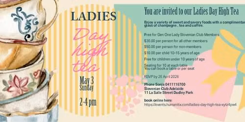 Ladies Day High Tea