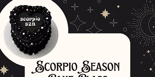 Scorpio Season Bento Cake Class