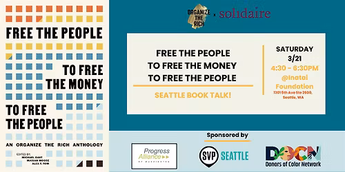 Seattle Book Talk: Free the People to Free the Money to Free the People