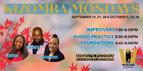Kizomba Mondays: 6-Week Series
