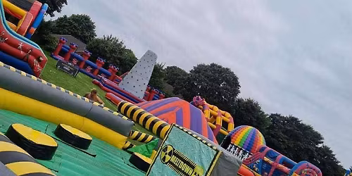 Exeter\u2019s inflatable theme park