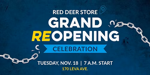 Princess Auto Red Deer - Grand Reopening Celebration
