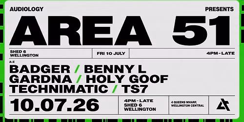 AREA:51 | WELLINGTON