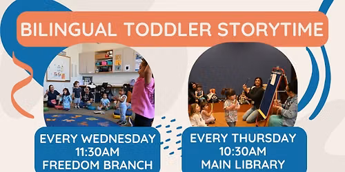 Bilingual Toddler Storytime