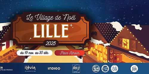 Village de No\u00ebl de Lille 2025