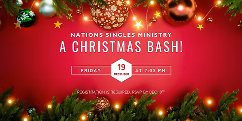 Singles Christmas Bash!!