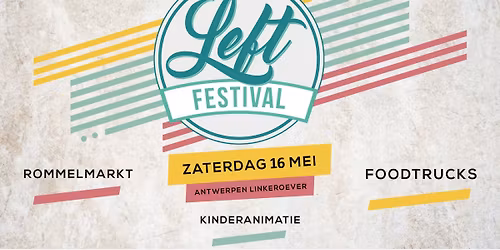 Left Festival - Gratis familiefestival met Les Truttes en Ridder Muis - 16 mei