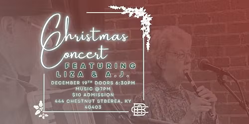 Christmas Concert with Liza and A.J.