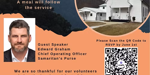Built on Faith, Restored by Grace- Appreciation Day