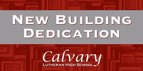 Dedication of New Building