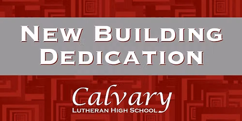Dedication of New Building