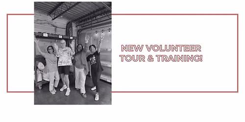 Morning August: Volunteer Tour & Training