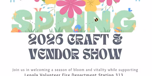 Spring 2026 Spring Lenola Auxiliary Craft and Vendor Show Fundraiser