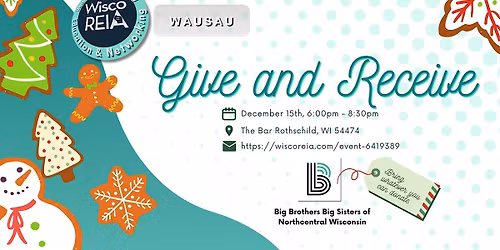WiscoREIA Wausau: Christmas Party: Give & Receive
