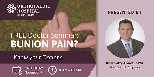 Bunion Pain? Know Your Options