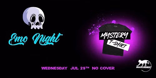 Emo Night & Free Shirt Giveaway & Emo Karaoke On The Patio