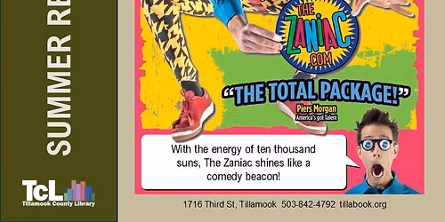 The Zaniac at Tillamook Library