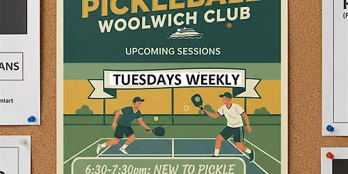 FREE Pickleball Woolwich Session(Intro)