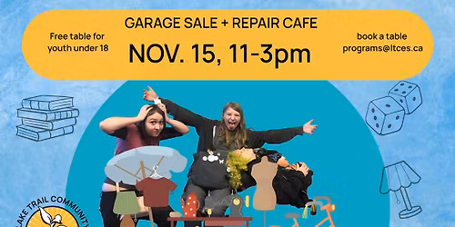 LTCES Repair Cafe Garage Sale