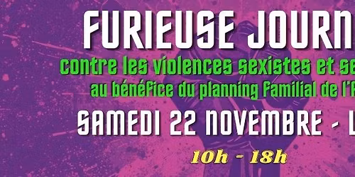 Furieuse journ\u00e9e contre les violences sexistes et sexuelles 
